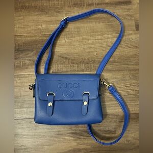 Blue Crossbody Bag